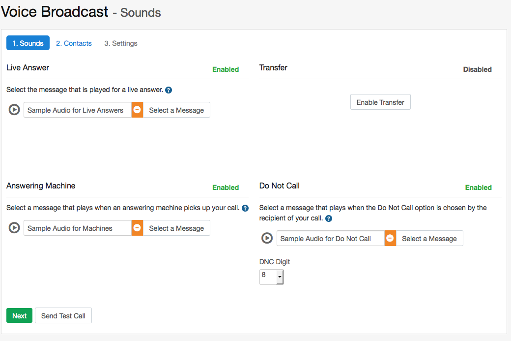 Sample Audio Files CallFire